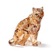 Swarovski Crystal Leopard Figurine