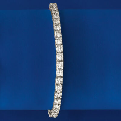 7.00 ct. t.w. Diamond Tennis Bracelet in 14kt White Gold