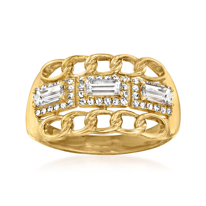 .69 ct. t.w. Diamond Link Ring in 14kt Yellow Gold