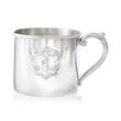 Gorham &quot;Chantilly&quot; Sterling Silver Personalized Baby Cup