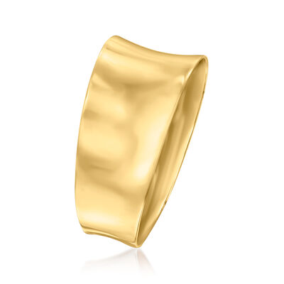 Italian 14kt Yellow Gold Polished Ring