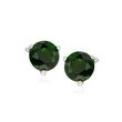 1.60 ct. t.w. Chrome Diopside Stud Earrings in 14kt White Gold