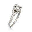 C. 2000 Vintage .80 ct. t.w. Diamond Ring in 18kt White Gold