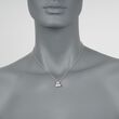 Mikimoto 5.5mm A+ Akoya Pearl Floral Pendant Necklace with Diamond Accents in 18kt White Gold 18-inch