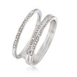 .28 ct. t.w. Diamond Open Band Ring in 14kt White Gold