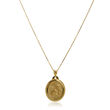 14kt Yellow Gold Cupid Pendant Necklace