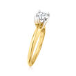 .72 Carat Certified Diamond Solitaire Engagement Ring in 14kt Yellow Gold