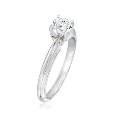 .54 Carat Certified Diamond Solitaire Ring in 14kt White Gold