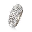C. 1990 Vintage 1.77 ct. t.w. Pave Diamond Ring in 18kt White Gold