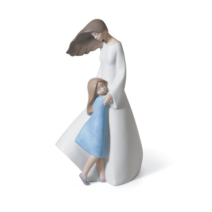 Lladro &quot;I Love You Mom&quot; Porcelain Figurine