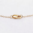 .50 ct. t.w. Bezel-Set Diamond Station Necklace in 14kt Yellow Gold