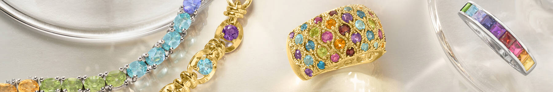 Multi-Colored Gemstones