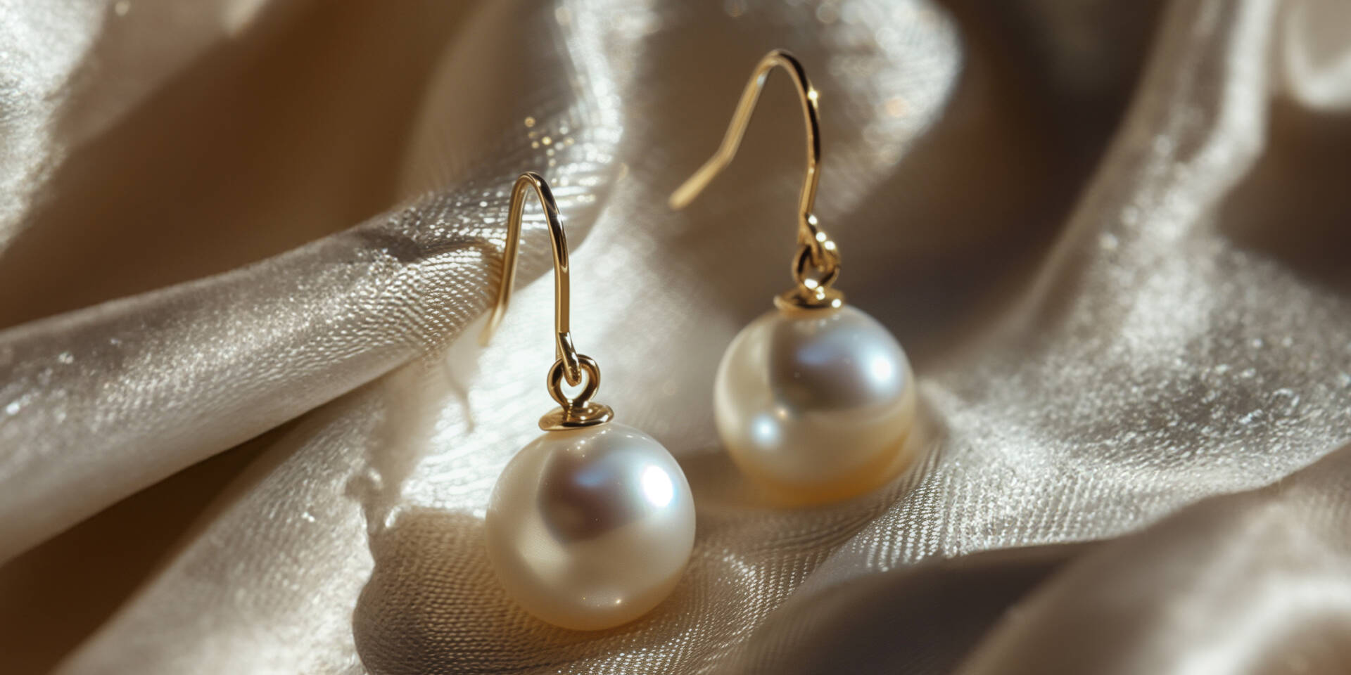 pearl hanging earrings
