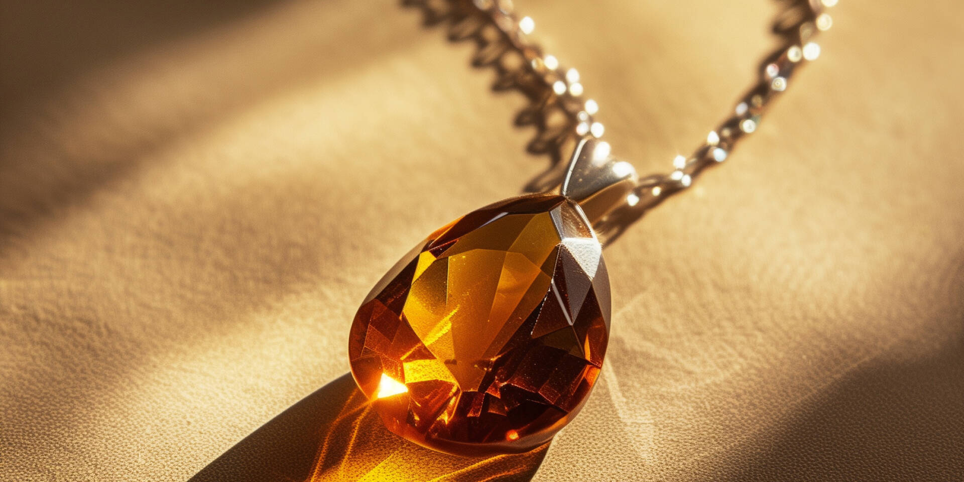 amber pendant necklace