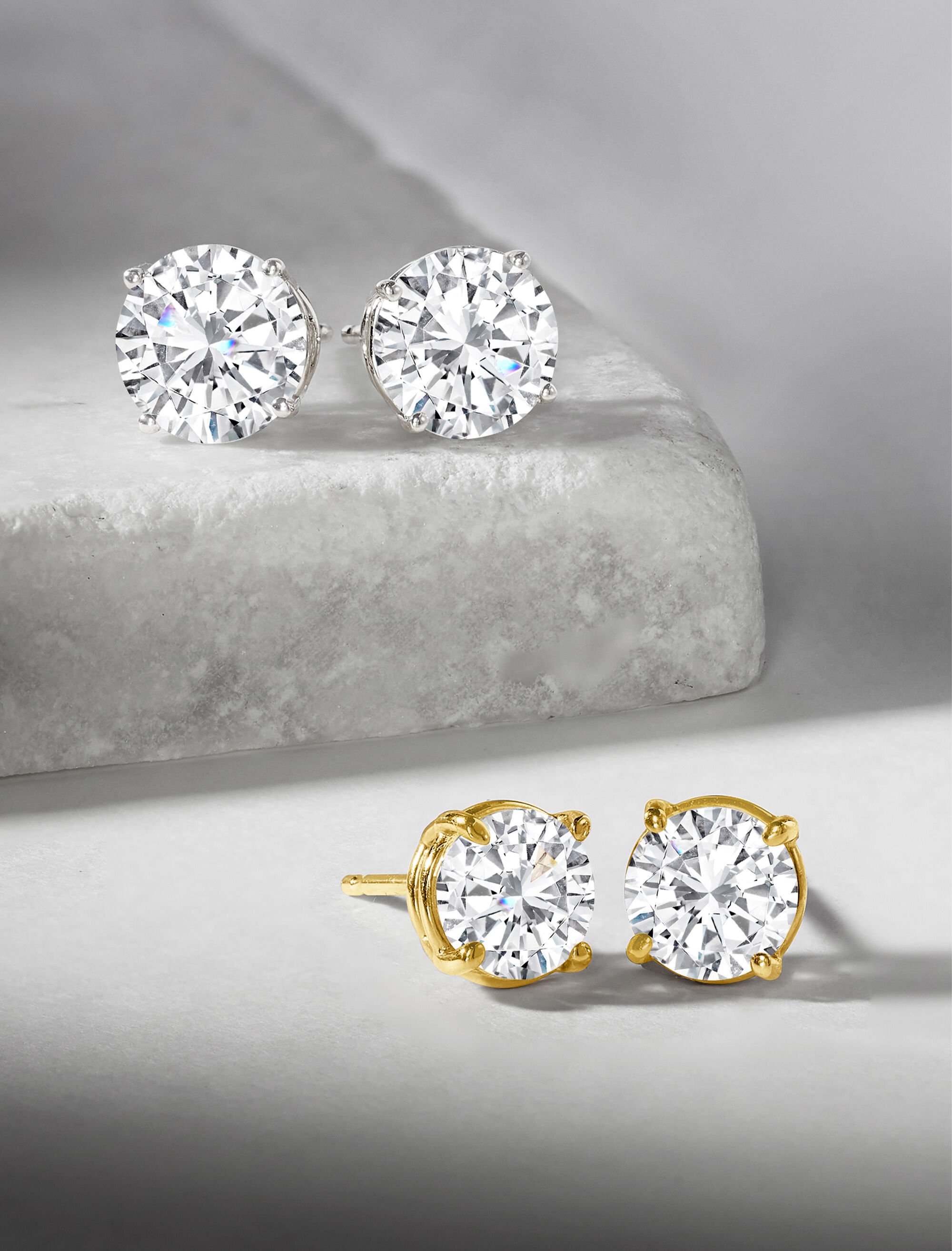 Ross simons diamond earrings shop