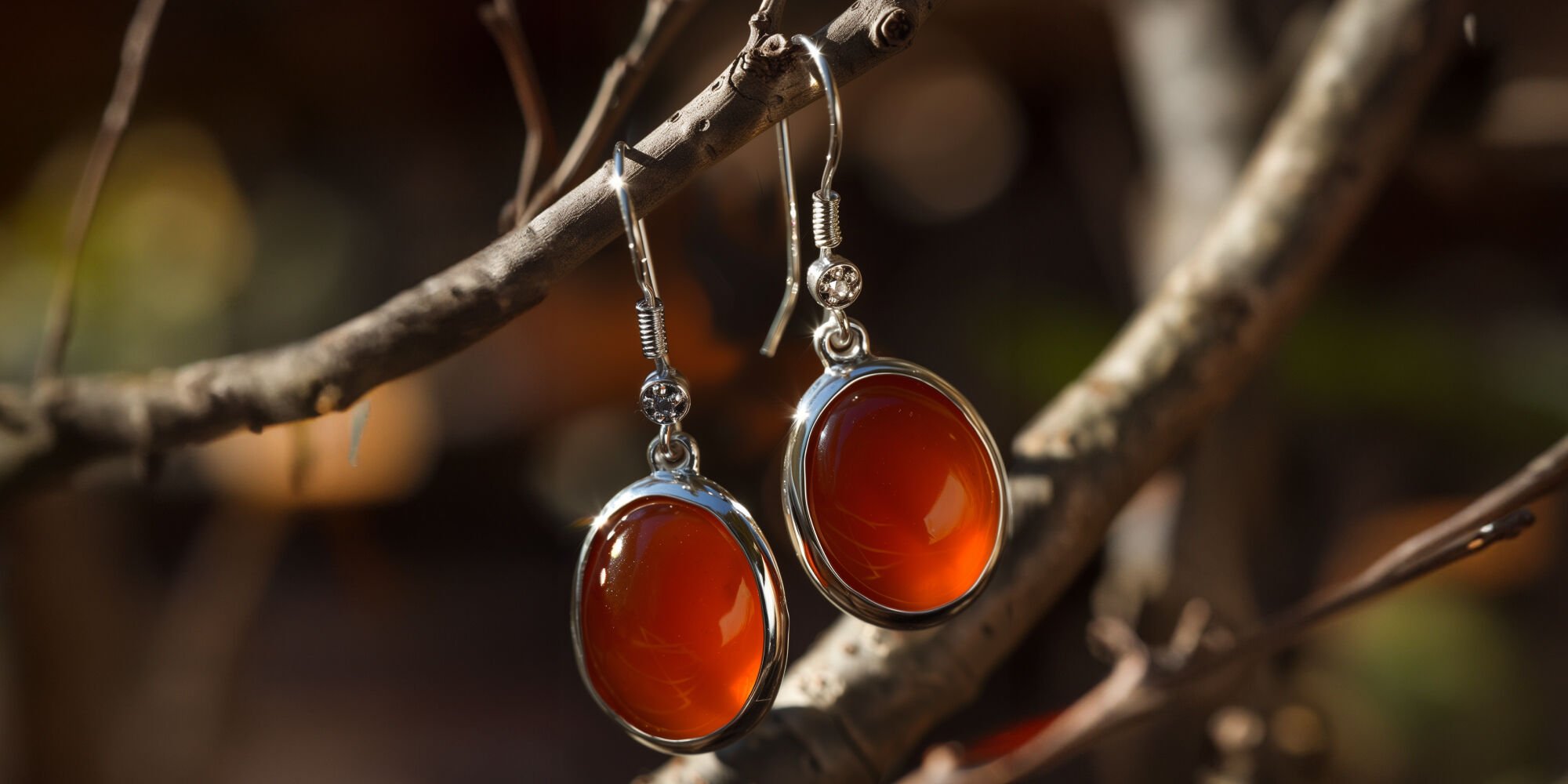 Orange carnelian earrings shop