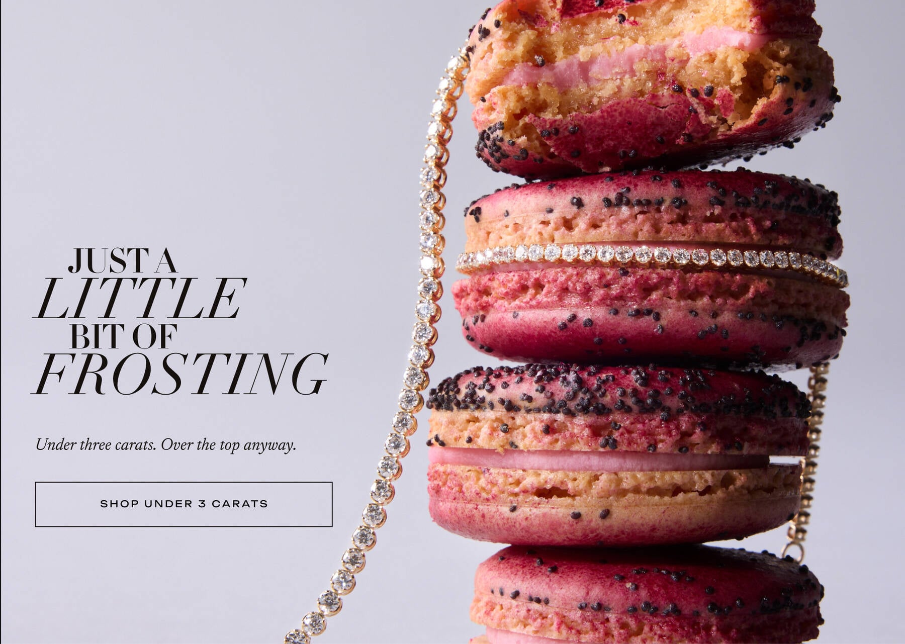 Just a Little Bit of Frosting. Shop Under 3 Carats