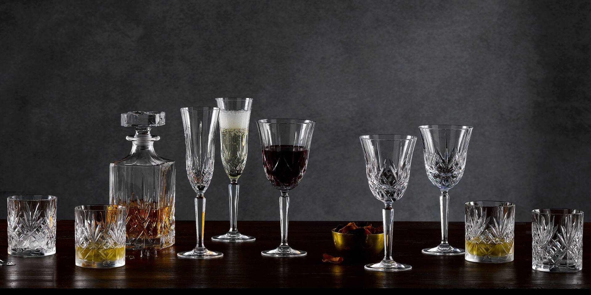 Collection of glasses