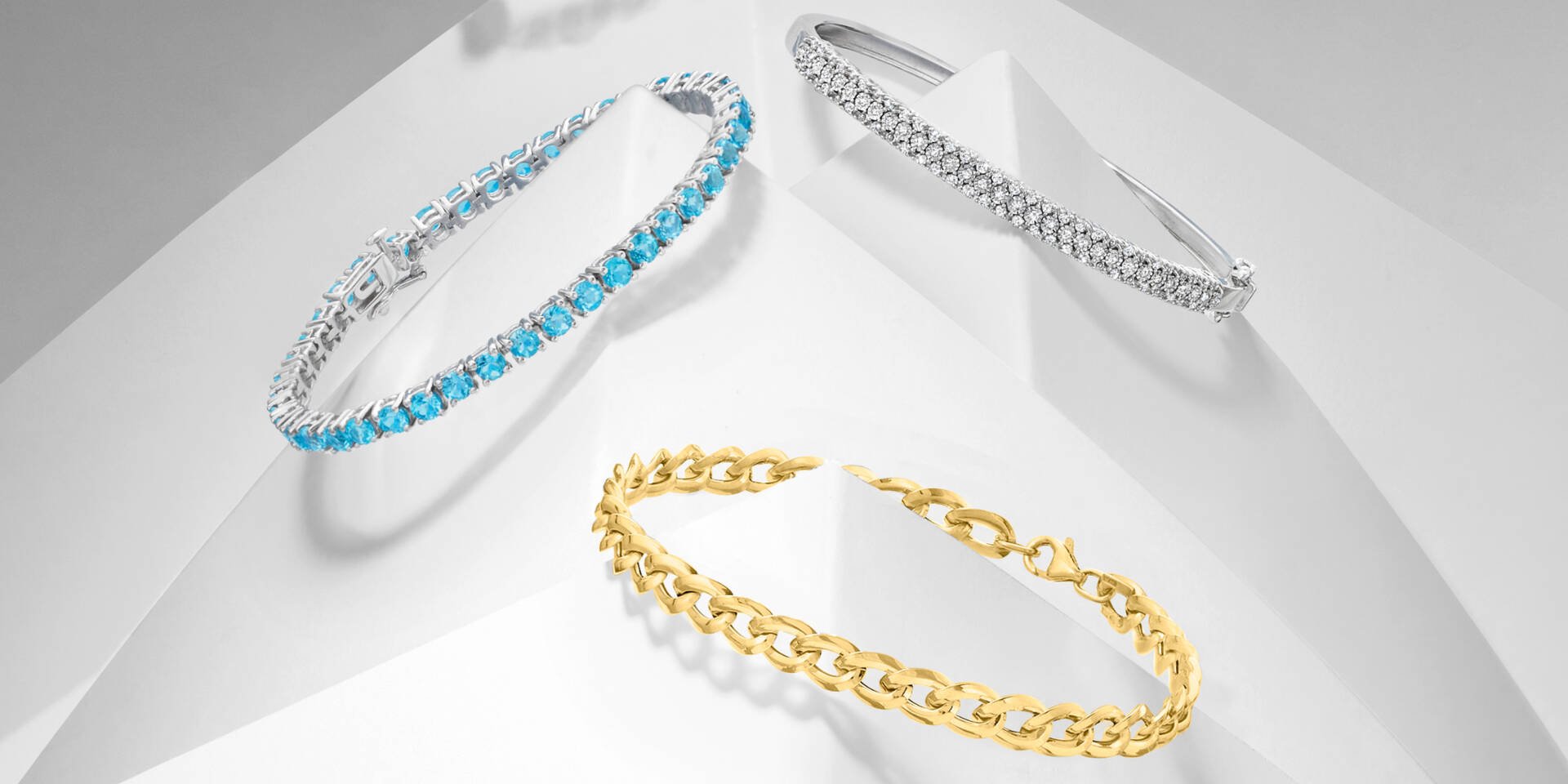 Marvelous San Felipe Huge Blue Diamond Sterling Silver Bracelet