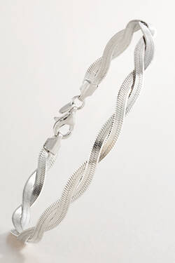 Image featuring Sterling Silver Bracelet