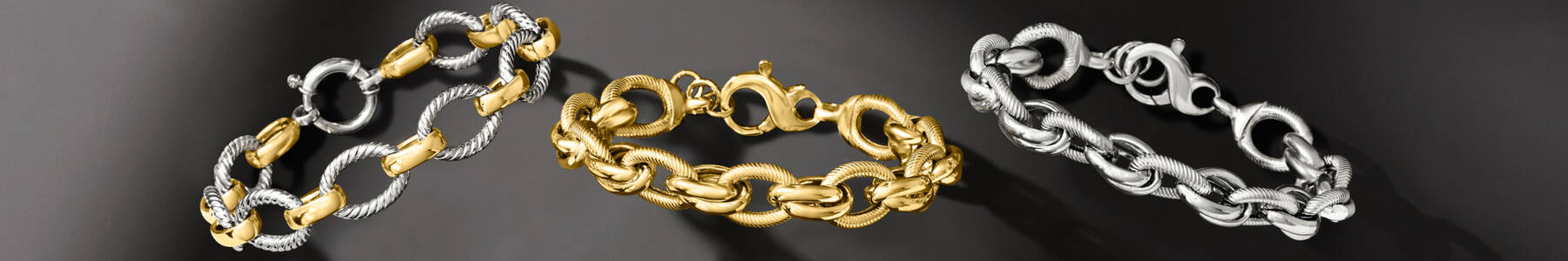 image featuring 3 link bracelets