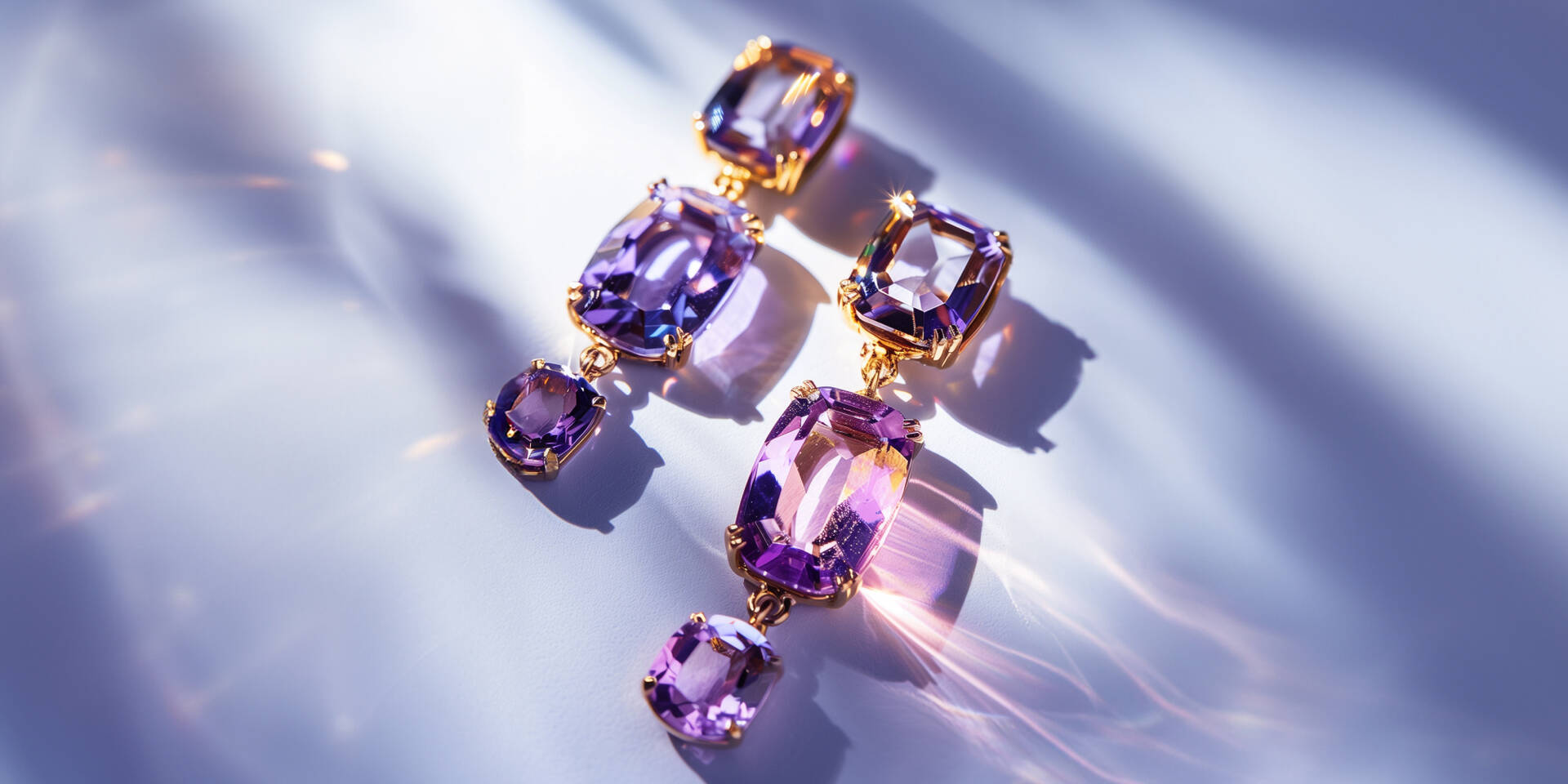 ametrine earrings