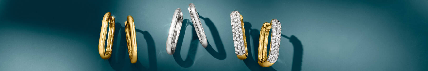 image featuring 3 sets of Paper Clip Earring Jewelry