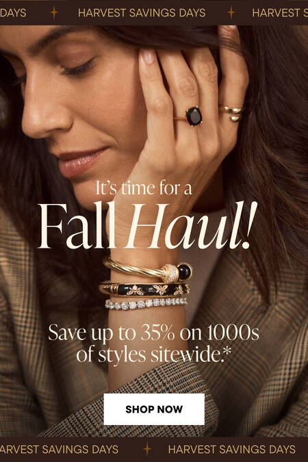 It's Time for a Fall Haul! Save up to 35% on 1000s of styles sitewide. Shop Now