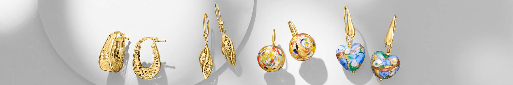 image featuring 4 sets of Italian earrings