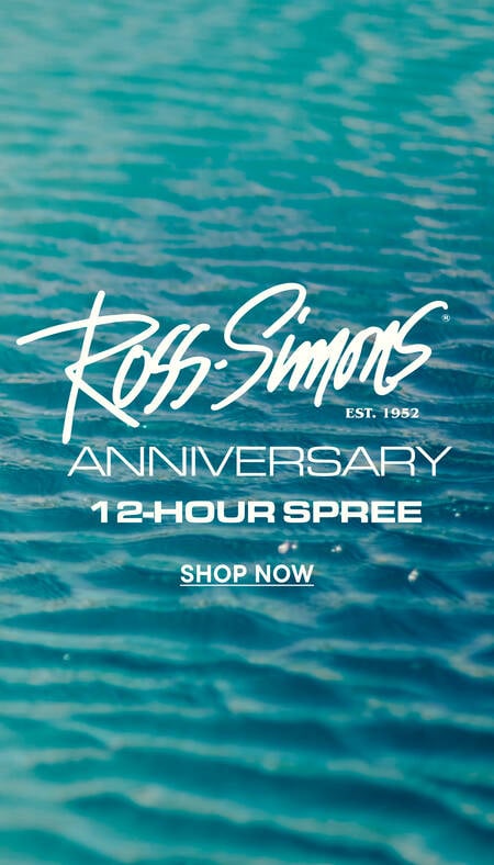 Ross-Simons Anniversary.