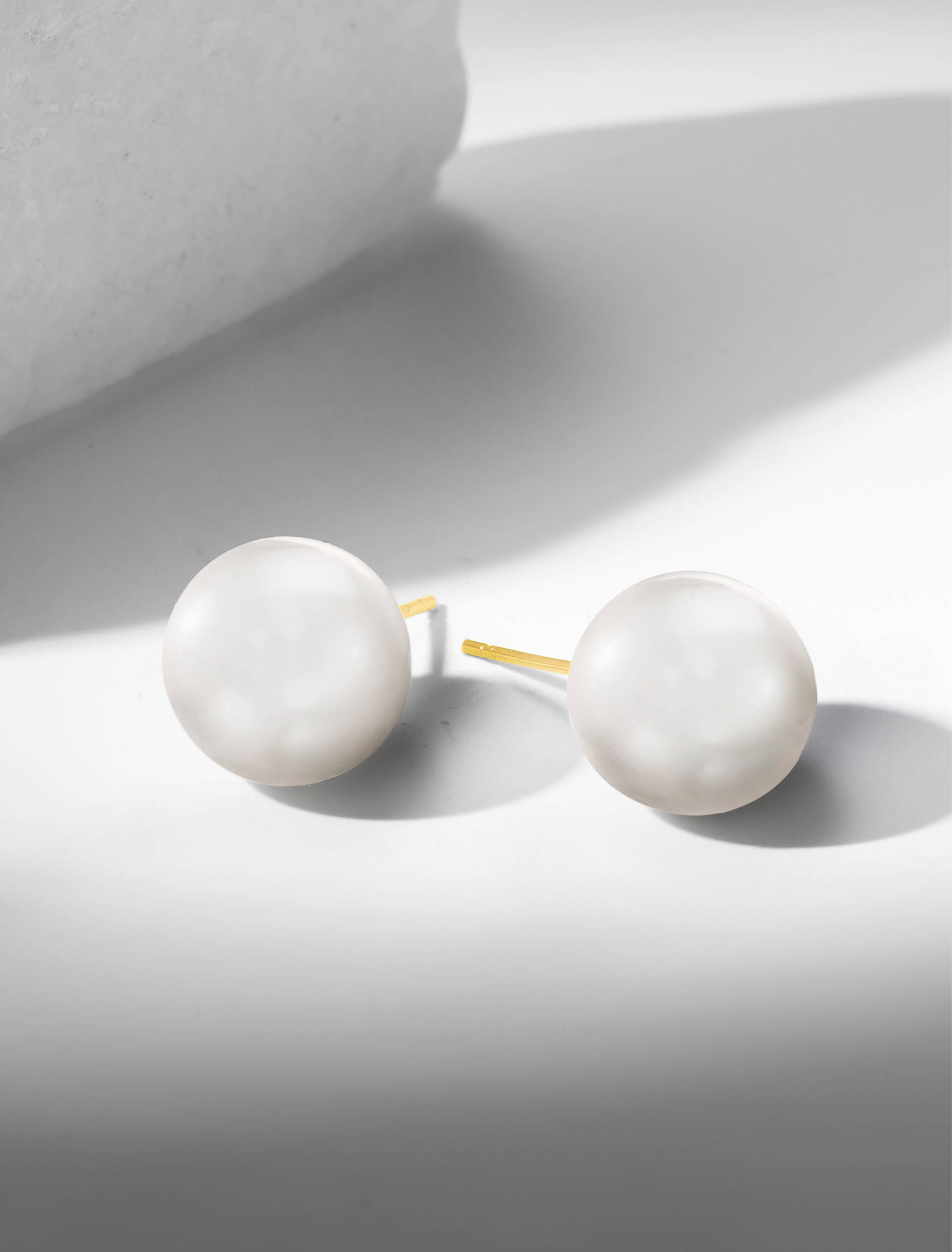 South Sea Pearl Stud Earrings &mdash; Cklassic Collection