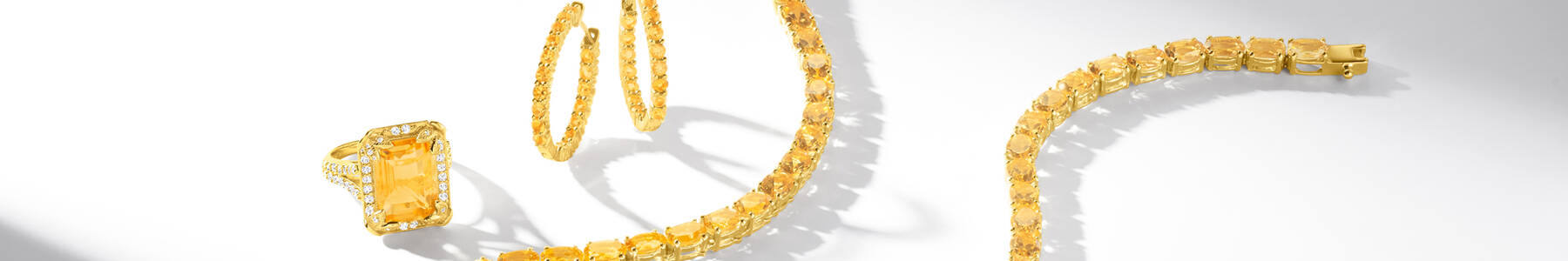 Bright Citrines jewelry