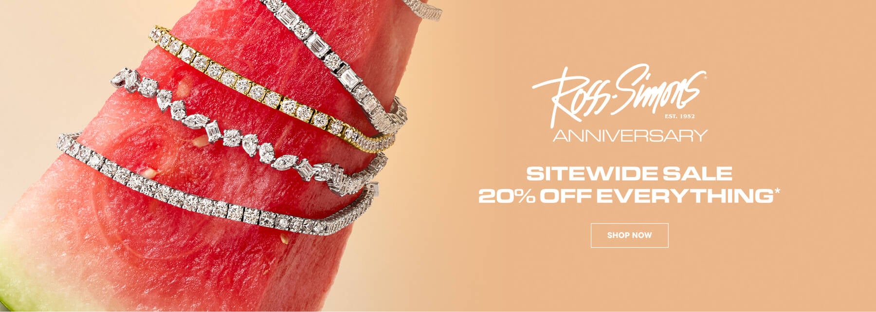 Ross-Simons Anniversary Sitewide Sale. 20% Off Everything. Shop Now
