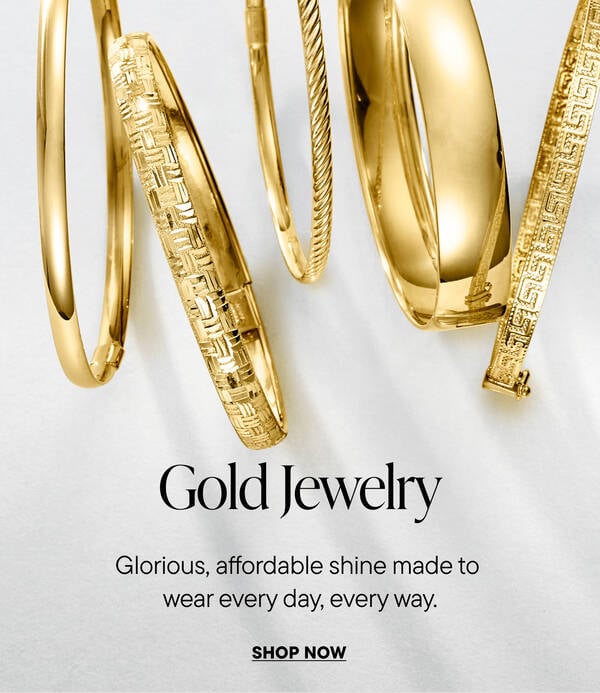 Gold Jewelry. Durable, affordable shine made to wear every day, every way. Shop Now