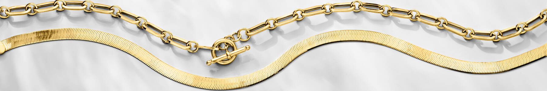 Gold Over Sterling Necklaces