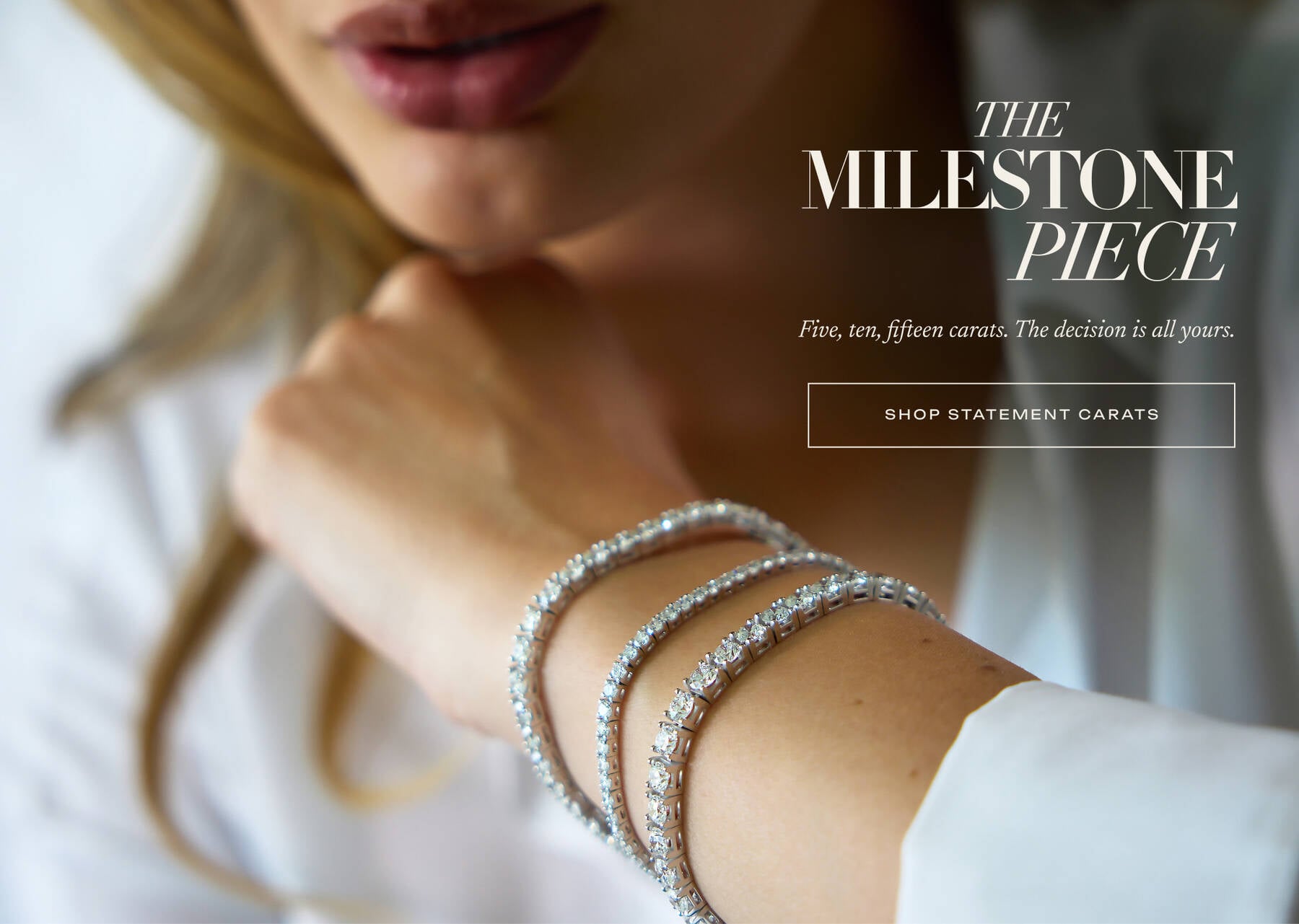 The Milestone Piece. Shop Statement Carats