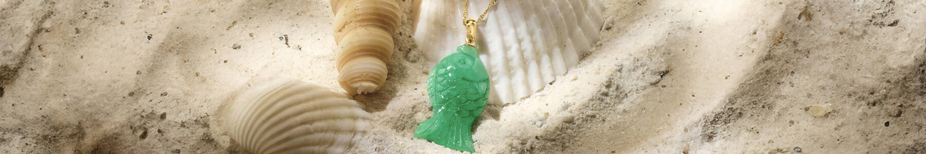 image featuring a Jade Fish Necklace