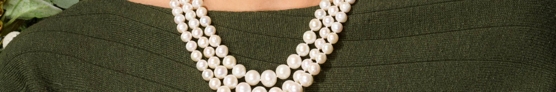 Pearl necklaces