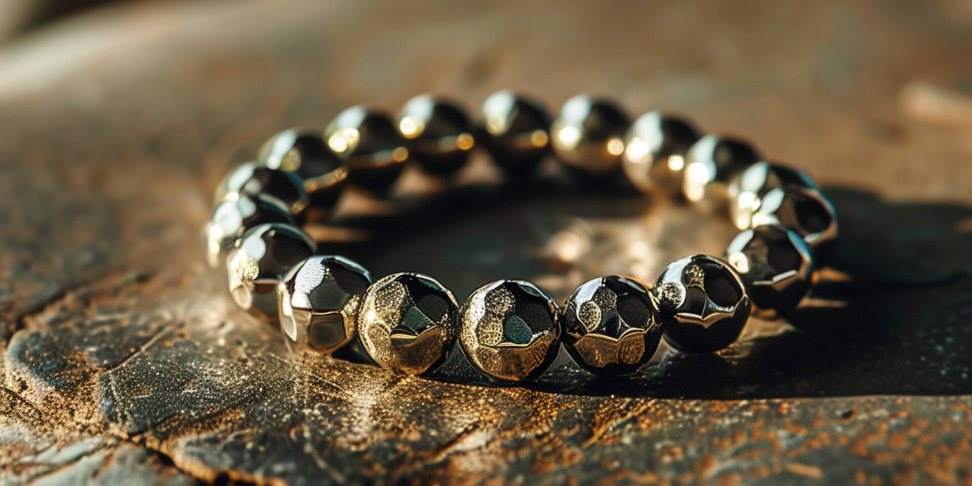pyrite bracelet