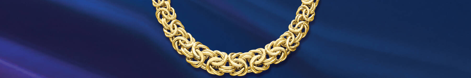 Gold Byzantine Necklace