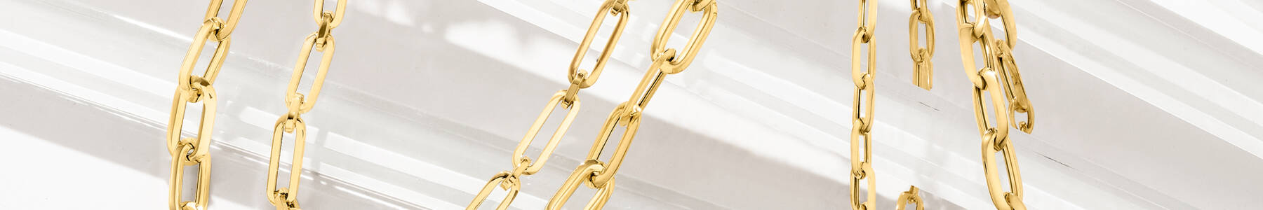 Paper clip link jewelry