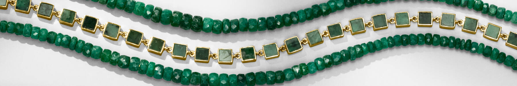 Emerald Gemstone necklaces