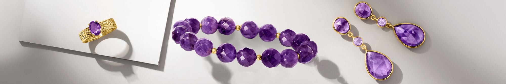 Amethyst Gemstone Jewelry