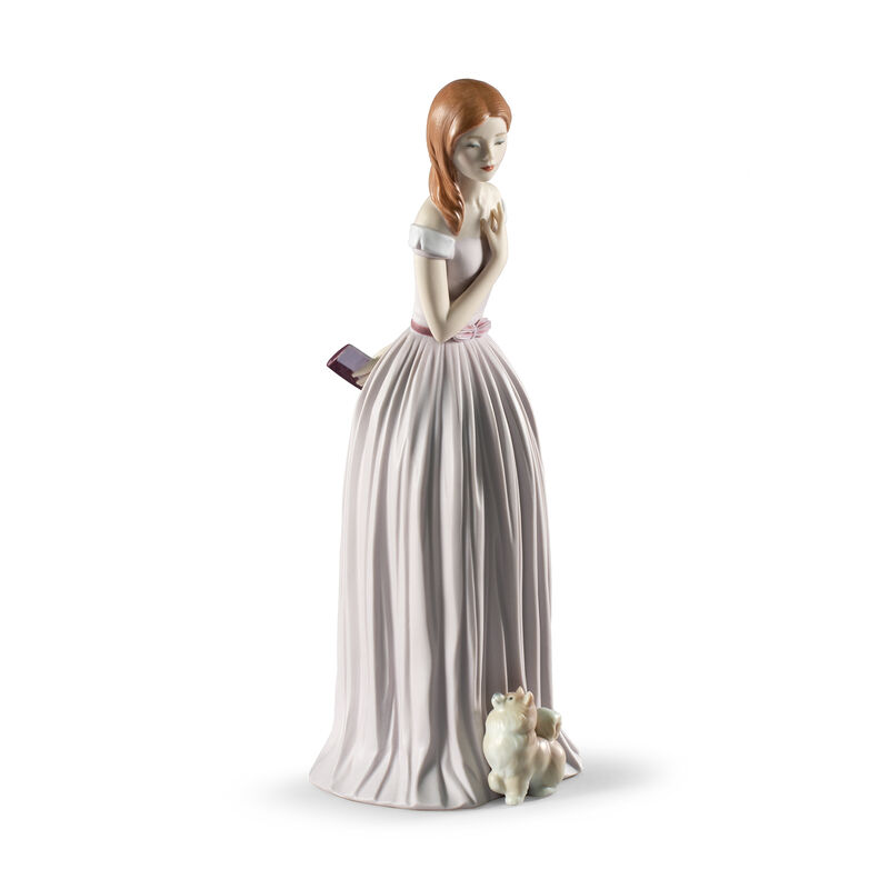 Lladro &quot;I'Ll Walk You to the Party&quot; Porcelain Figurine image number 0