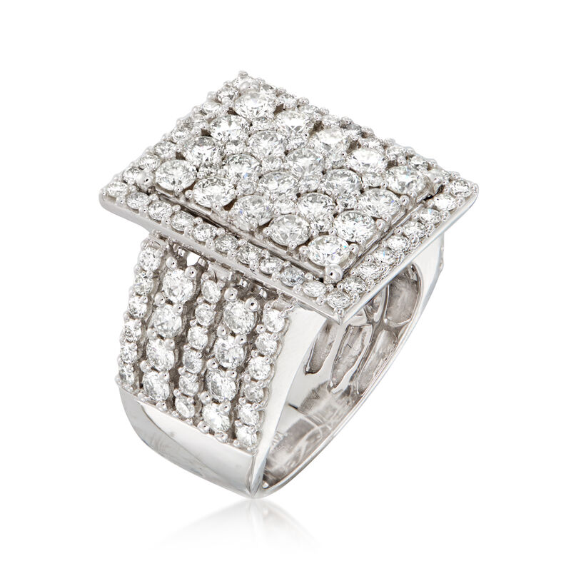 4.00 ct. t.w. Diamond Ring in 14kt White Gold image number 1