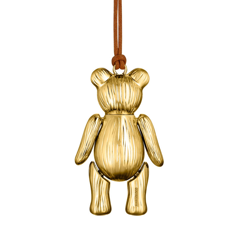 Waterford Crystal 2024 Annual Teddy Bear Ornament image number 1