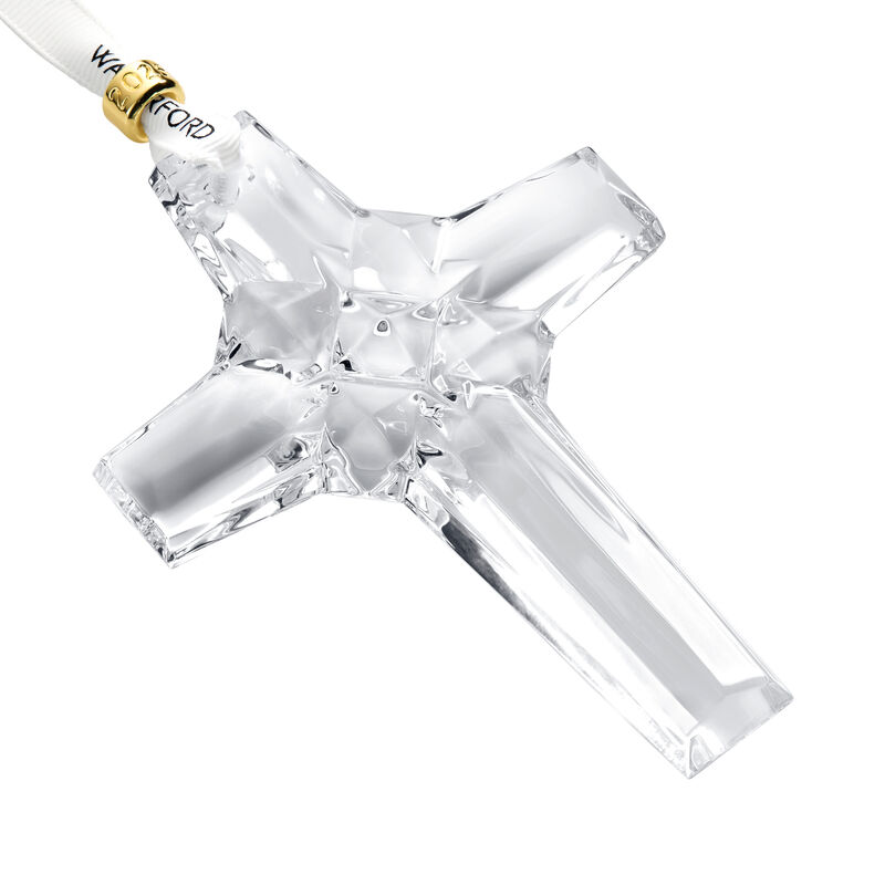 Waterford Crystal 2025 Annual Cross Ornament  image number 1