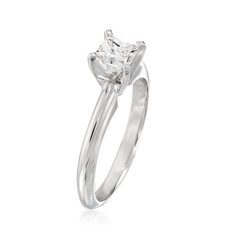 .51 Carat Certified Diamond Solitaire Ring in 14kt White Gold image number 2
