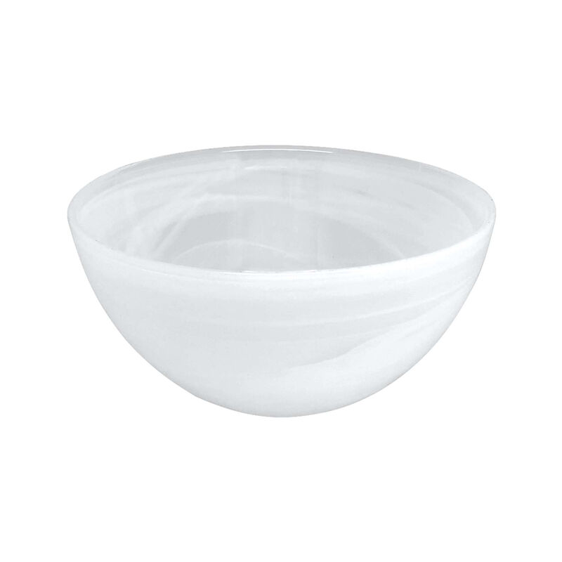Mariposa &quot;Alabaster Glass&quot; White Dinnerware image number 1