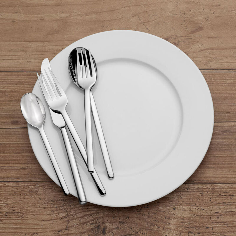 Mikasa "Zena" 18/0 Stainless Steel 45-pc. Service for 8 Flatware Set image number 1